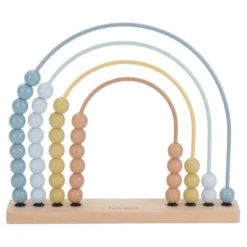 Rainbow abacus - Blue - Forest Friends