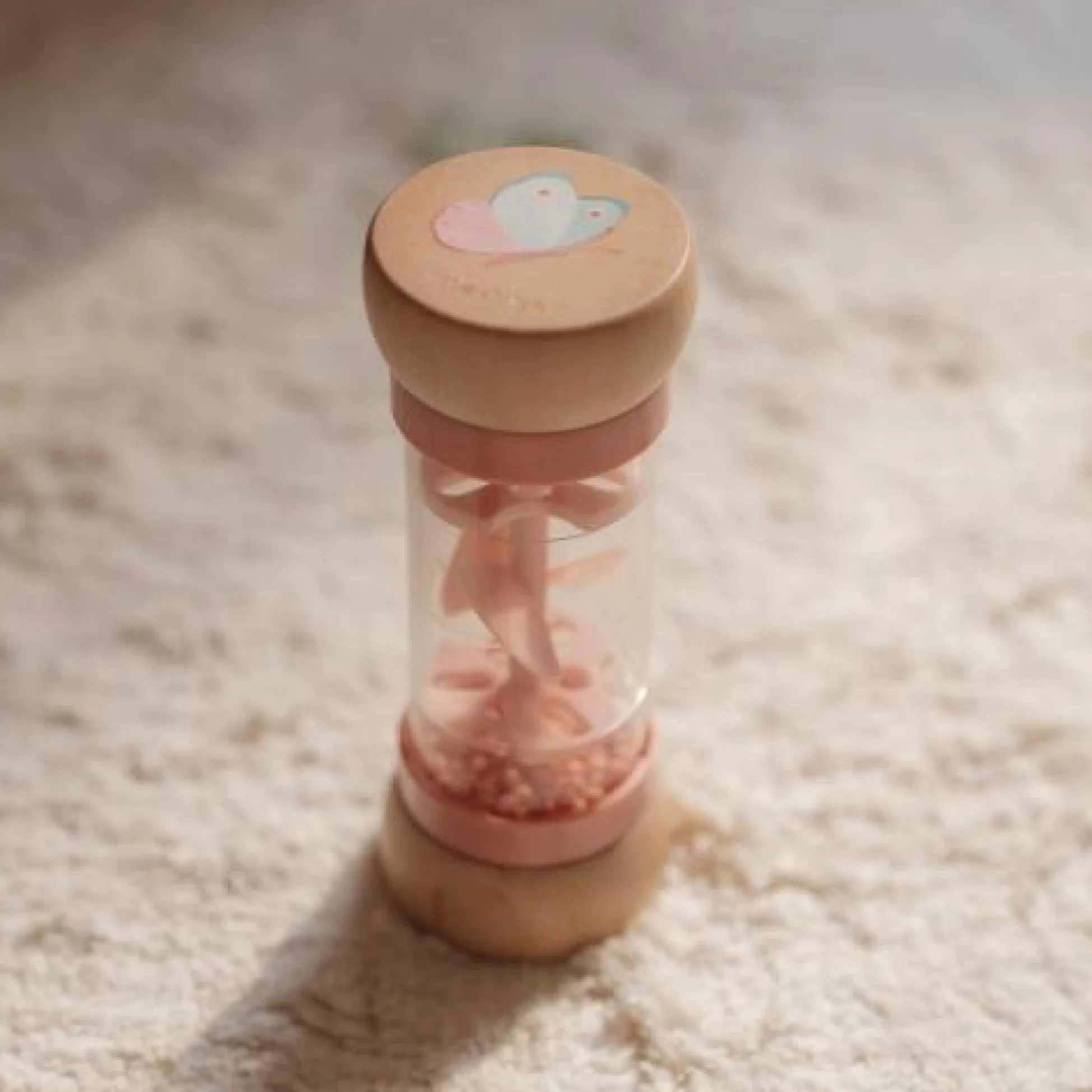 Rain rattle - Pink - Fairy Garden