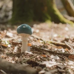 Rattle Mushroom - Blue - Forest Friends