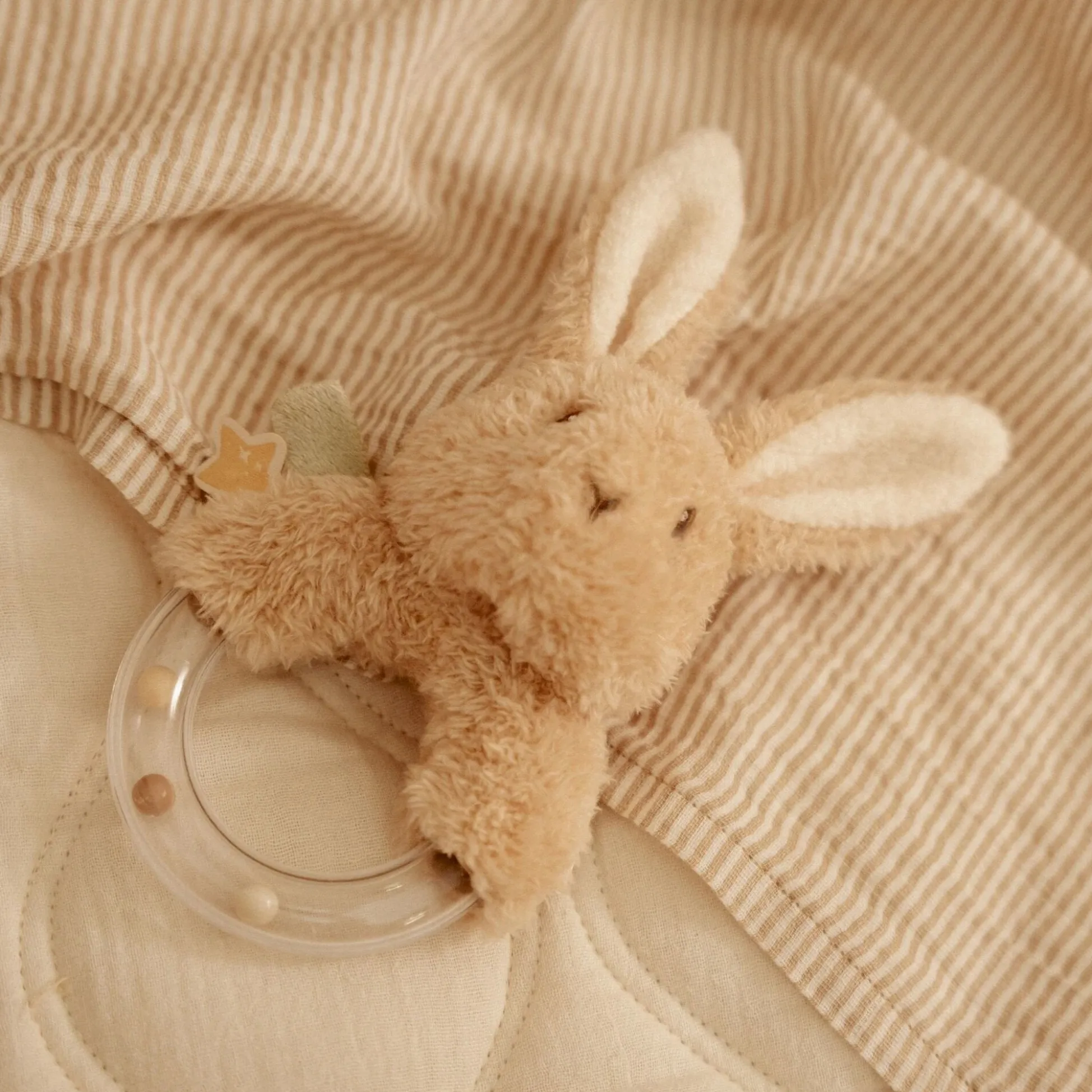 Rattle ring - Beige - Newborn Naturals