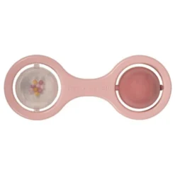 Rattle with balls - Pink - Essentials