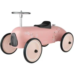 Retro ride-on car - Pink - Essentials