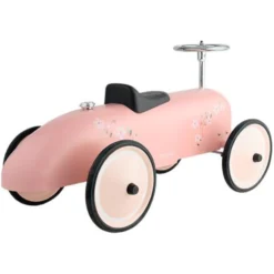 Retro ride-on car - Pink - Essentials