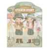 Reusable sticker book - Jim and Rosa