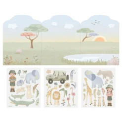 Reusable sticker book - Jim and Rosa