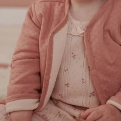 Reversible jacket - Pink - Fairy Garden