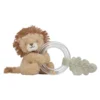 Ring Rattle Lion - Yellow