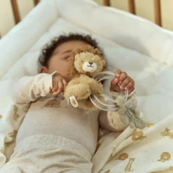 Ring Rattle Lion - Yellow