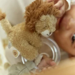 Ring Rattle Lion - Yellow