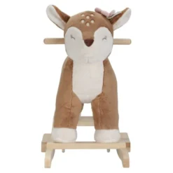 Rocking Deer - Pink - Fairy Garden