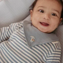 Romper - Blue - Forest Friends - Stripe
