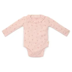 Romper long sleeve - Pink - Fairy Garden - Fairy Flowers
