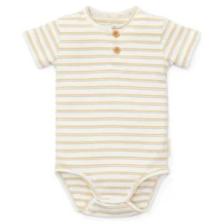 Romper short sleeve - Multicolored - Little Farm - Stripe