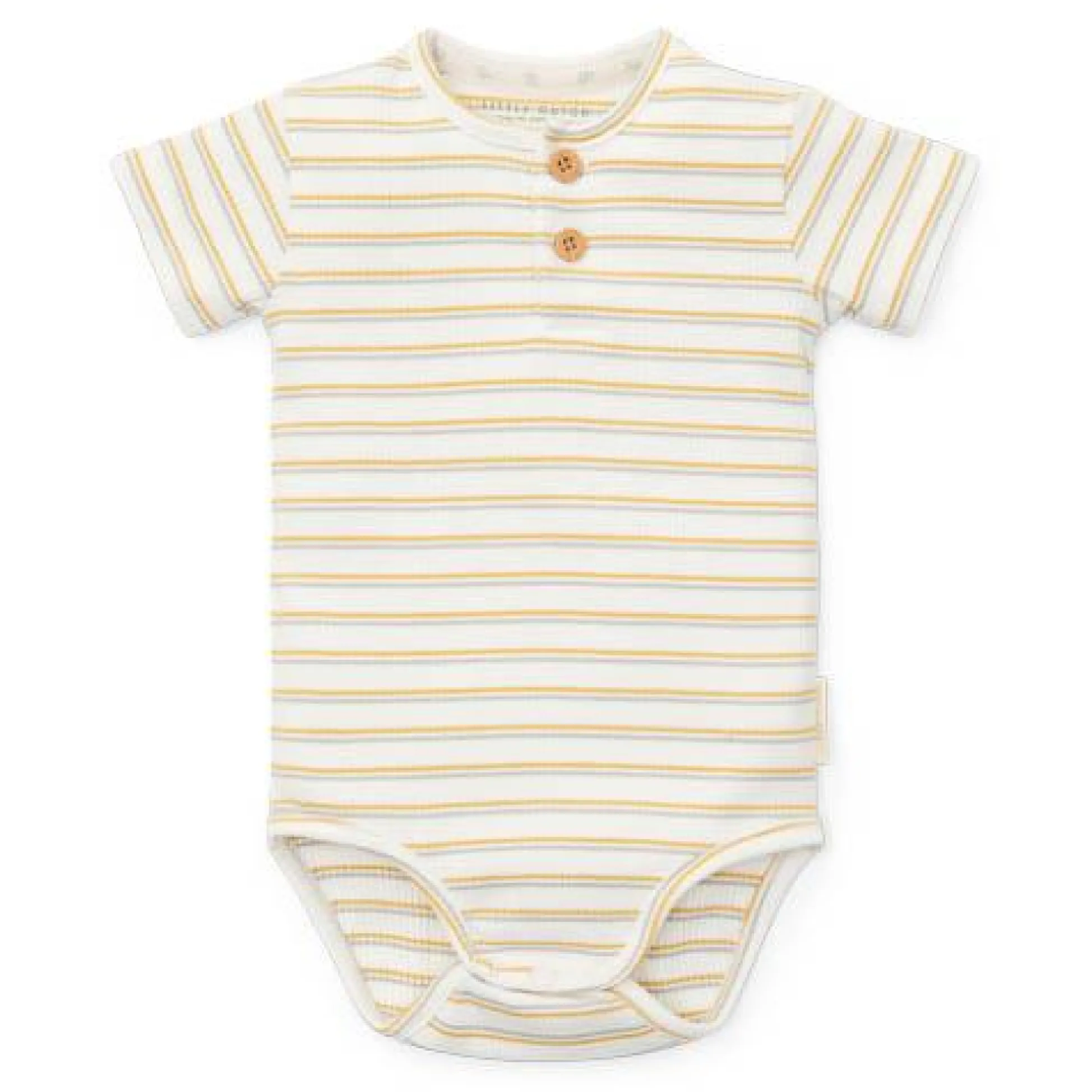 Romper short sleeve - Multicolored - Little Farm - Stripe