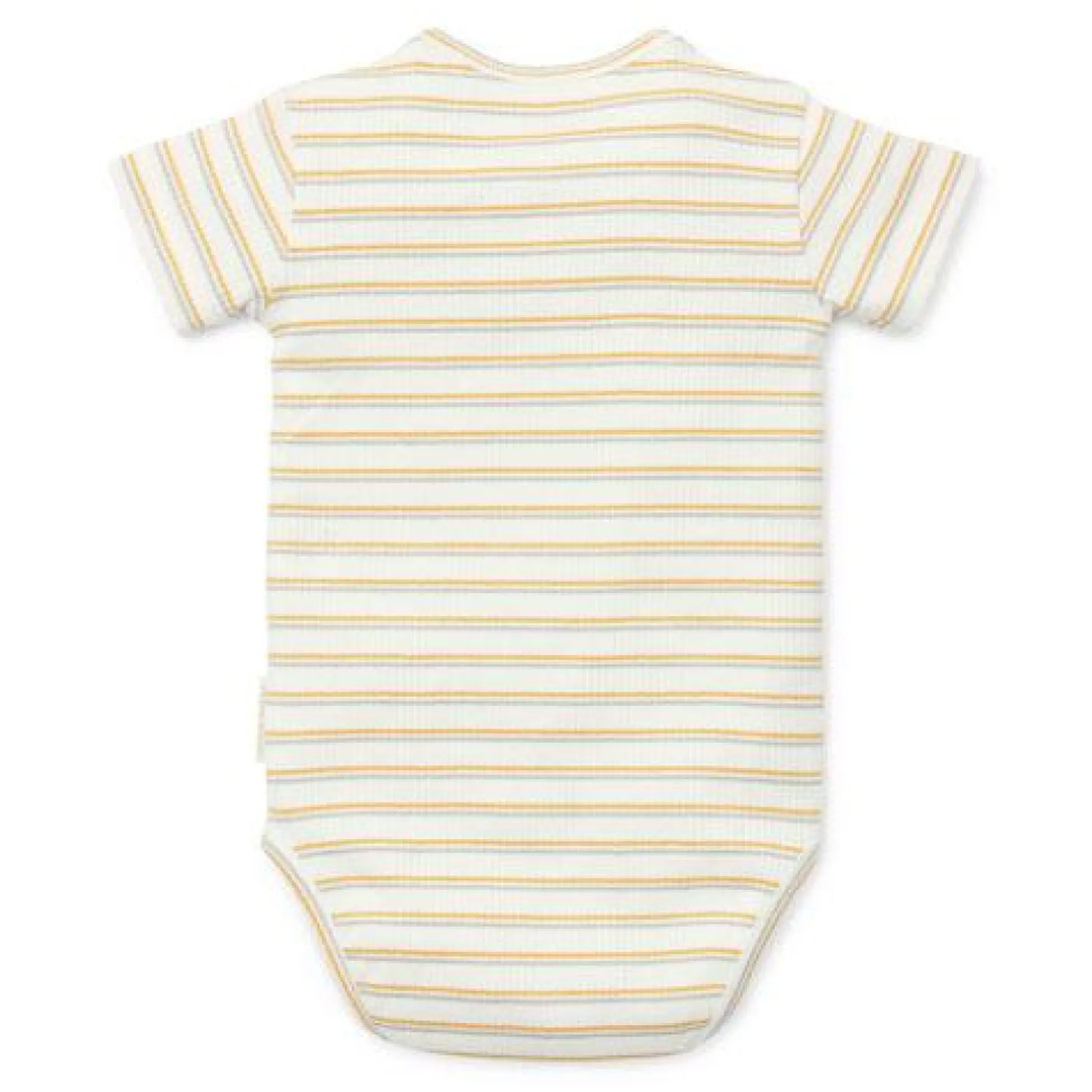 Romper short sleeve - Multicolored - Little Farm - Stripe