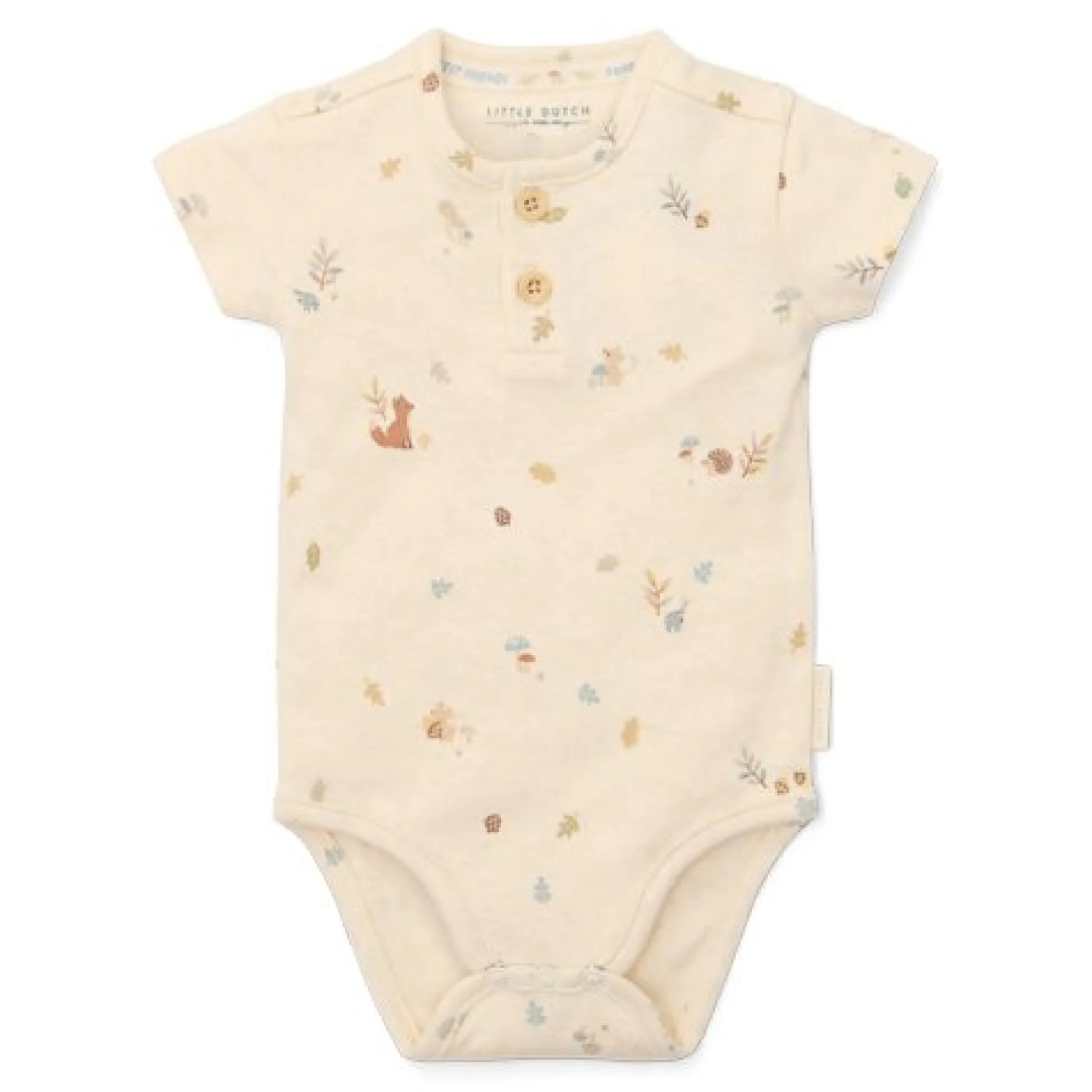 Romper short sleeve - Sand - Forest Friends