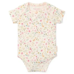 Romper short sleeve - White - Fairy Garden