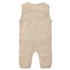 Rompersuit - Knitted - Beige - Newborn Naturals