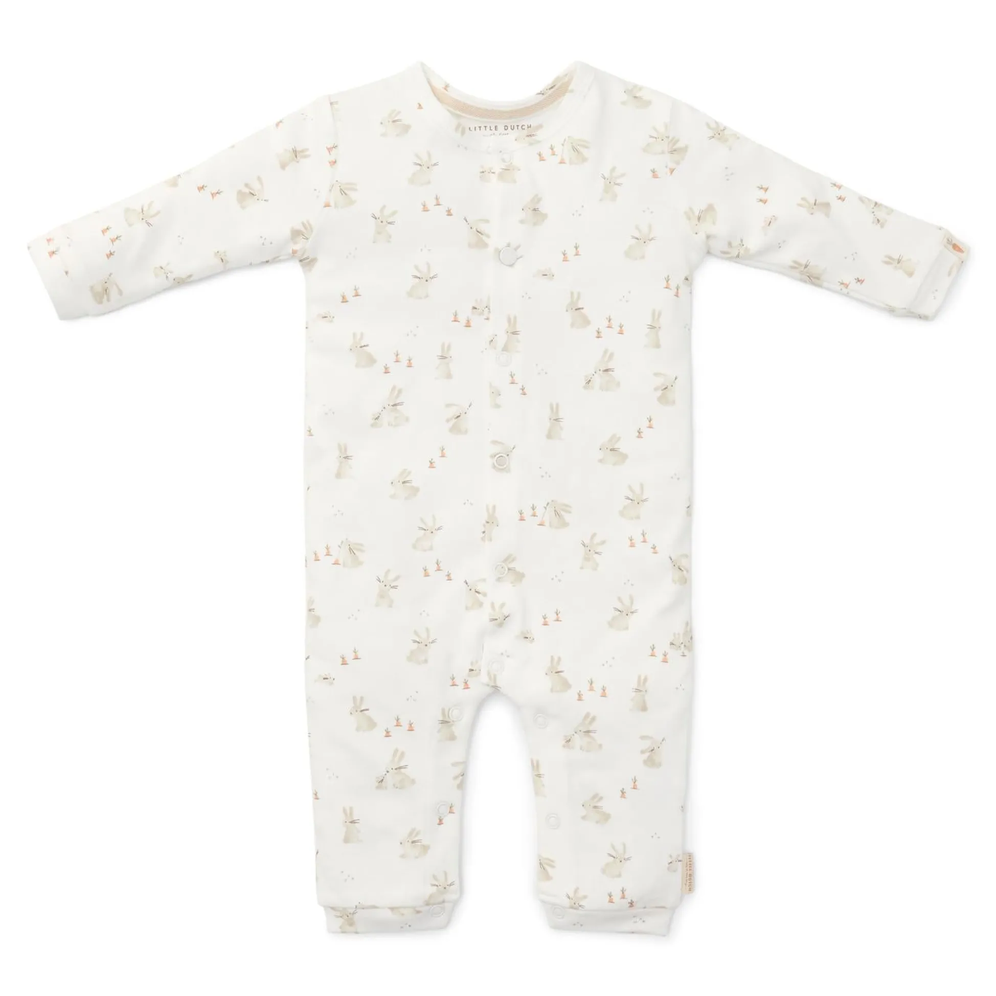 Romper - White - Newborn Naturals - Baby Bunny
