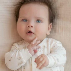 Romper - White - Newborn Naturals - Baby Bunny