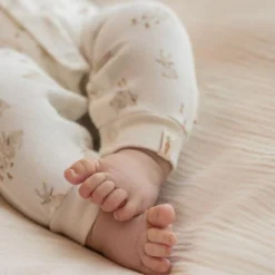 Romper - White - Newborn Naturals - Baby Bunny