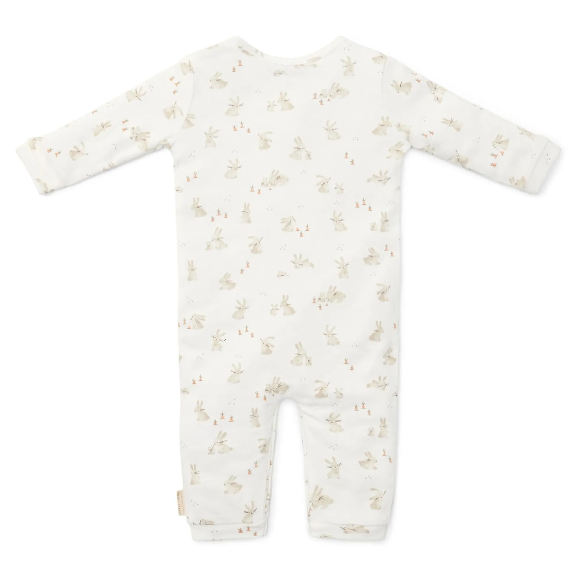 Romper - White - Newborn Naturals - Baby Bunny