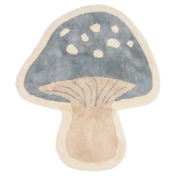 Rug Mushroom - Blue - Forest Friends