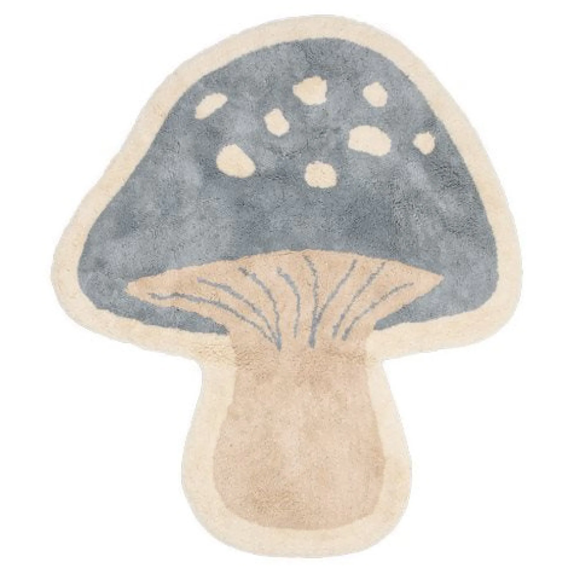 Rug Mushroom - Blue - Forest Friends