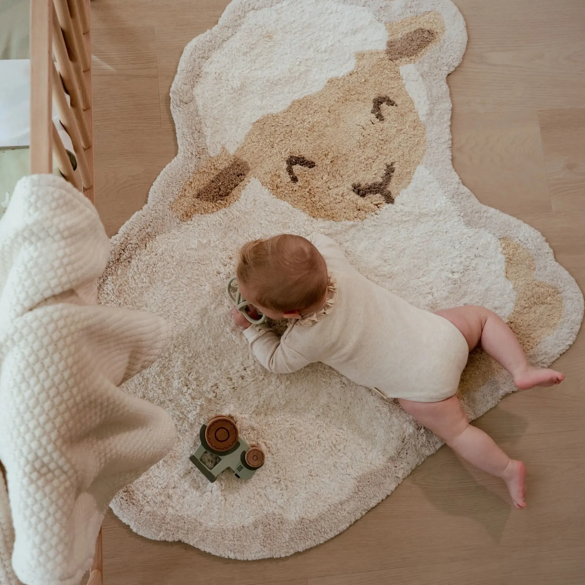 Rug sheep - White - Little Farm