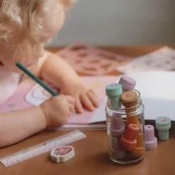 Self Inking Stamps - Pink - Fairy Garden