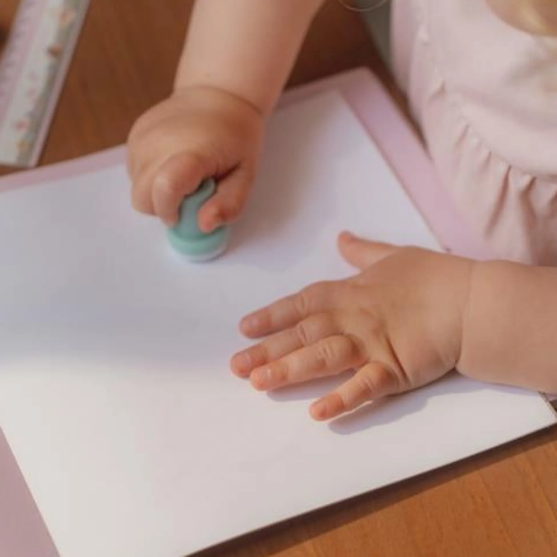 Self Inking Stamps - Pink - Fairy Garden