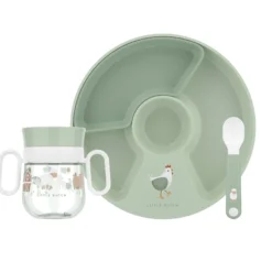 Set Baby Tableware 3-Piece Little Farm