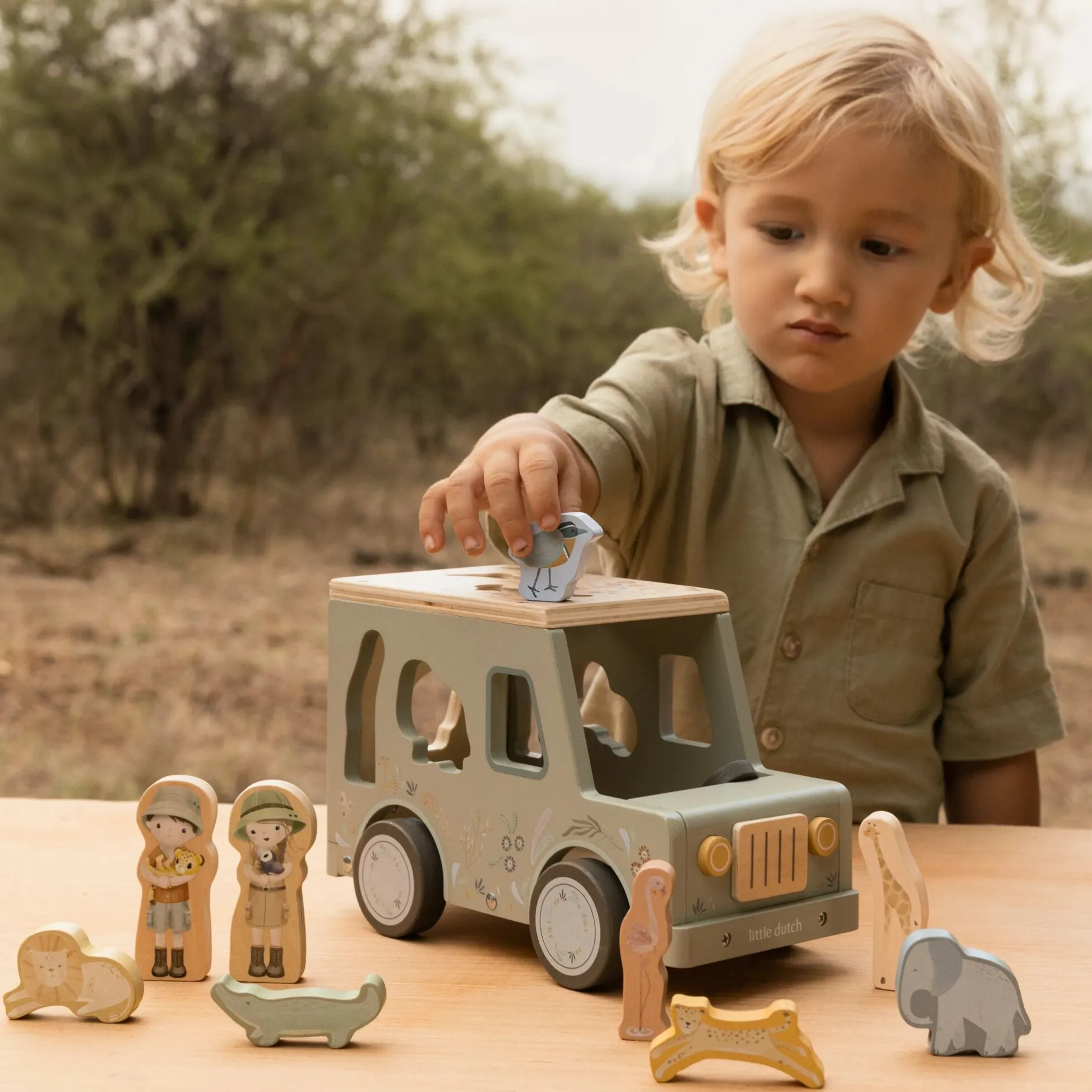 Shape sorter - Green