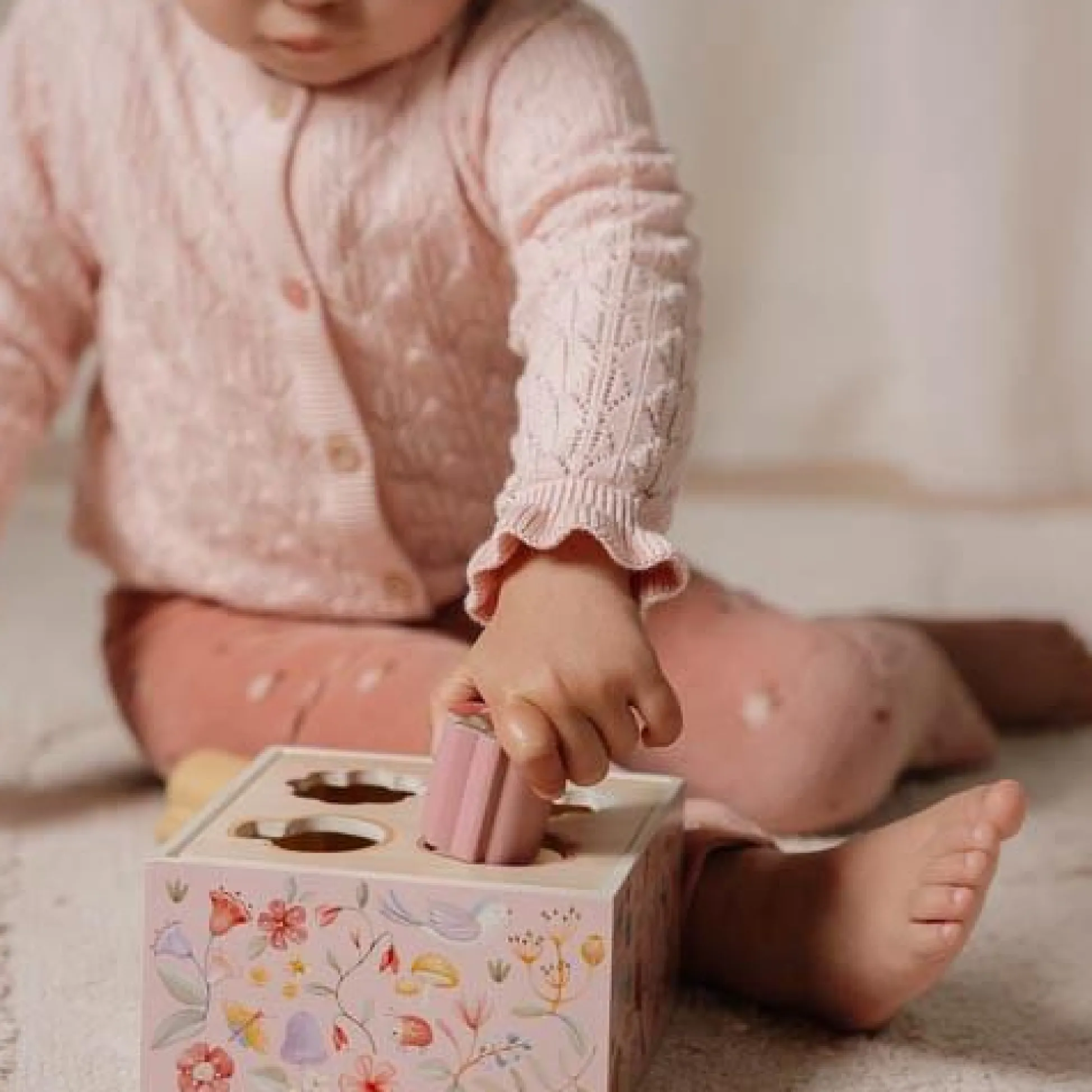 Shape sorter - Pink - Fairy Garden