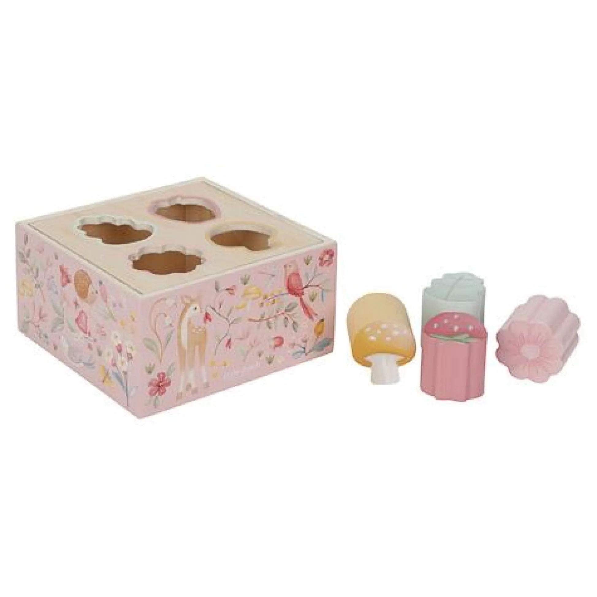 Shape sorter - Pink - Fairy Garden