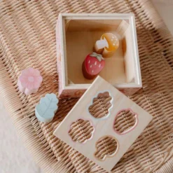 Shape sorter - Pink - Fairy Garden