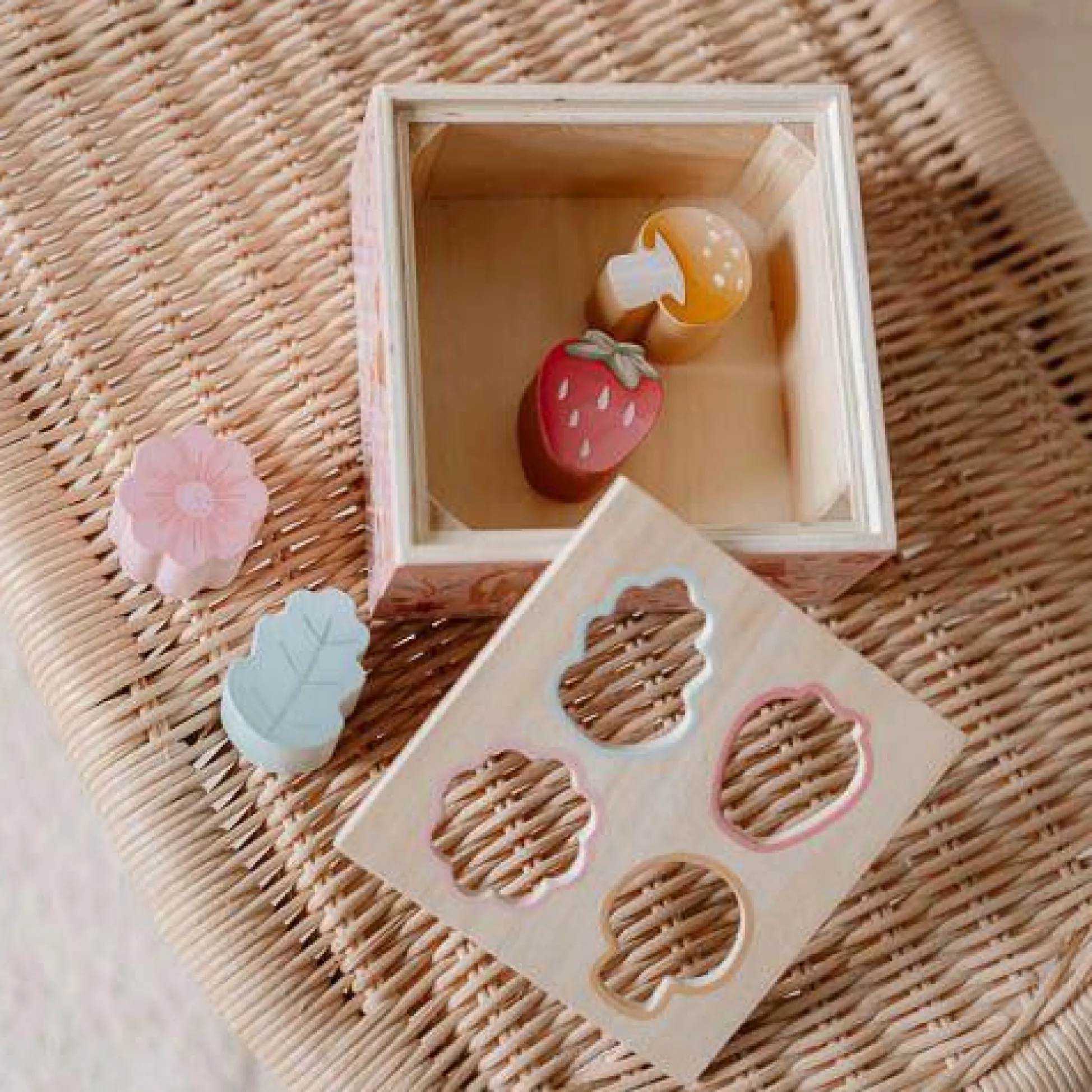 Shape sorter - Pink - Fairy Garden