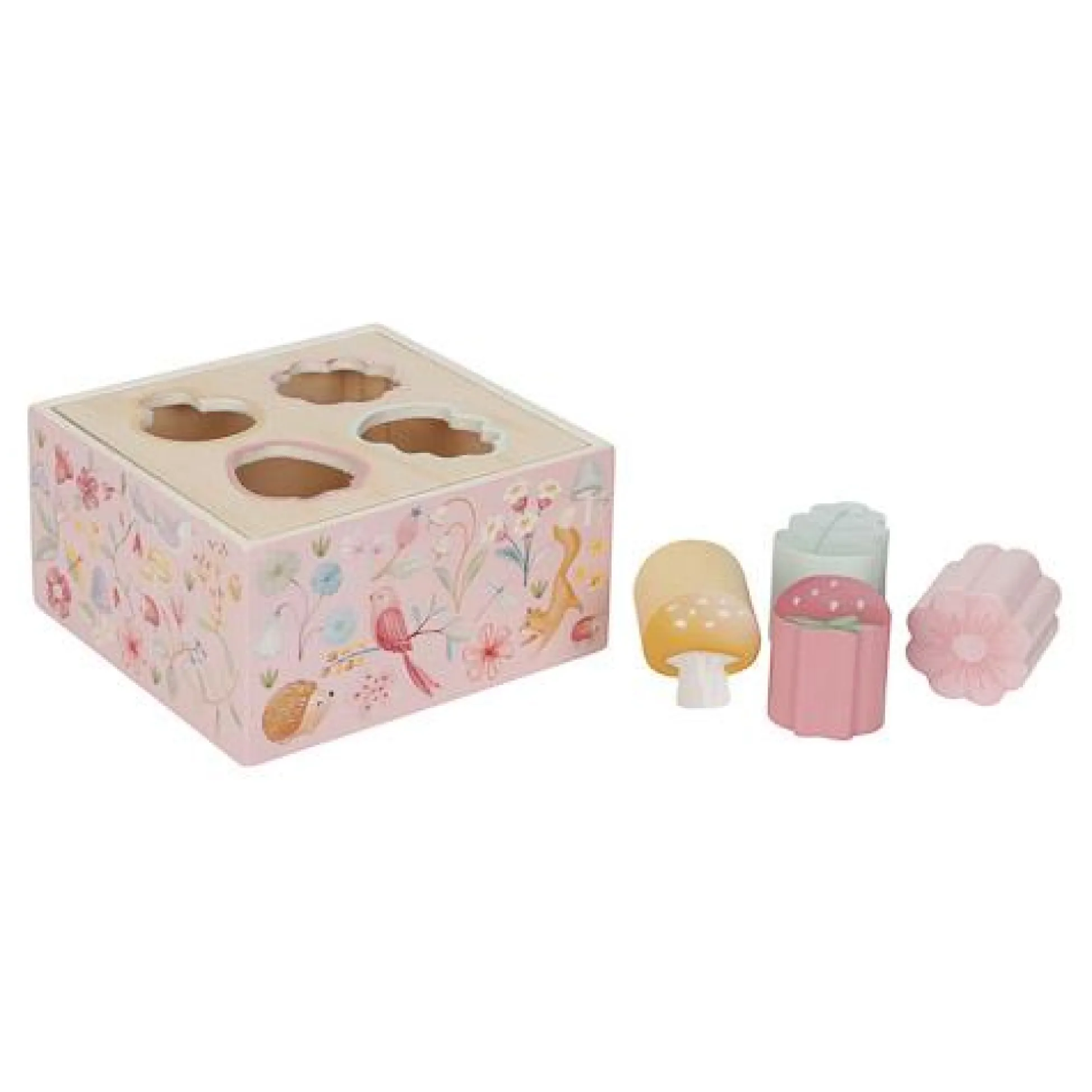 Shape sorter - Pink - Fairy Garden