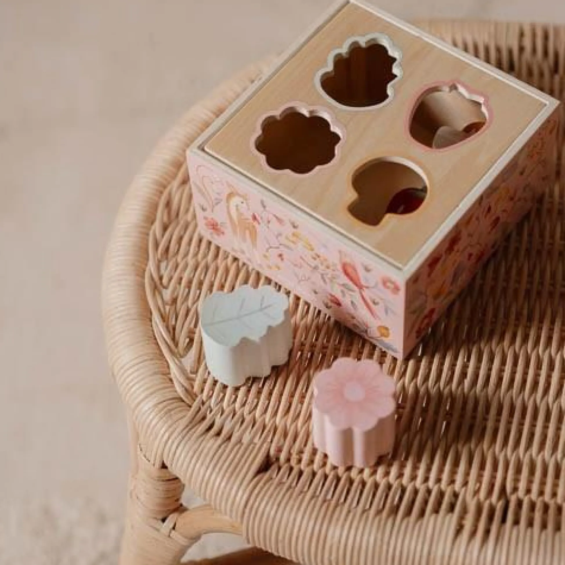 Shape sorter - Pink - Fairy Garden
