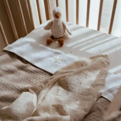 Sheet - White - Newborn Naturals - Little Goose