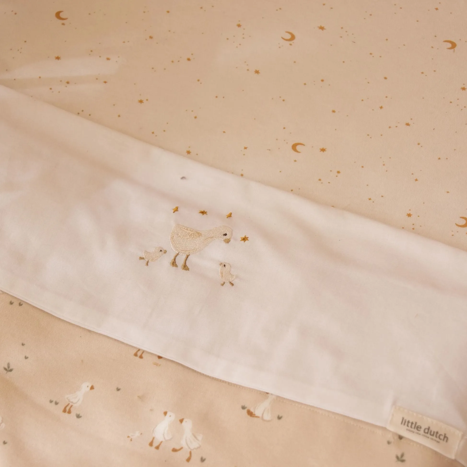 Sheet - White - Newborn Naturals - Little Goose