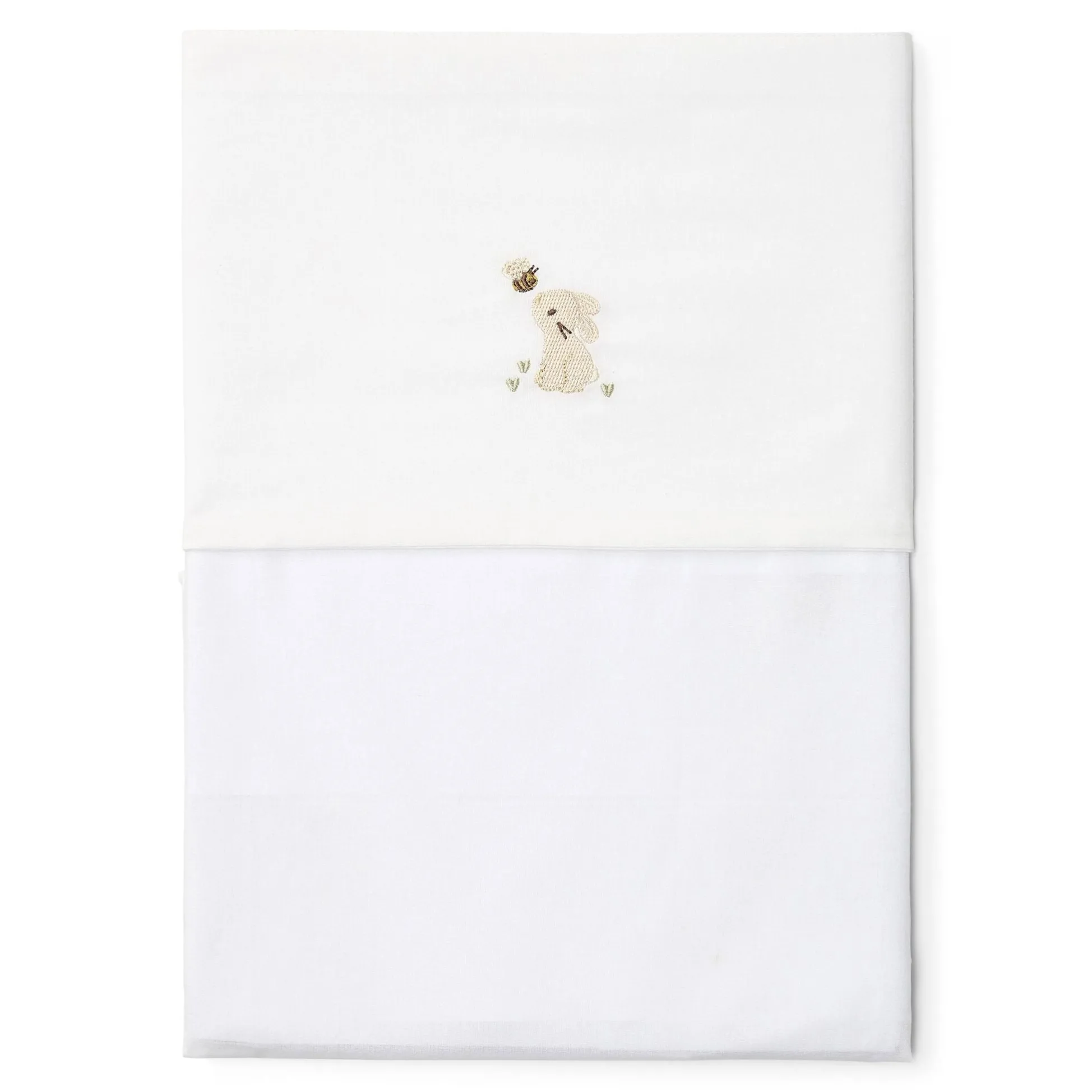 Sheet - White - Newborn Naturals - Baby Bunny