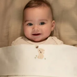 Sheet - White - Newborn Naturals - Baby Bunny
