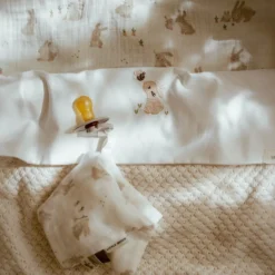 Sheet - White - Newborn Naturals - Baby Bunny