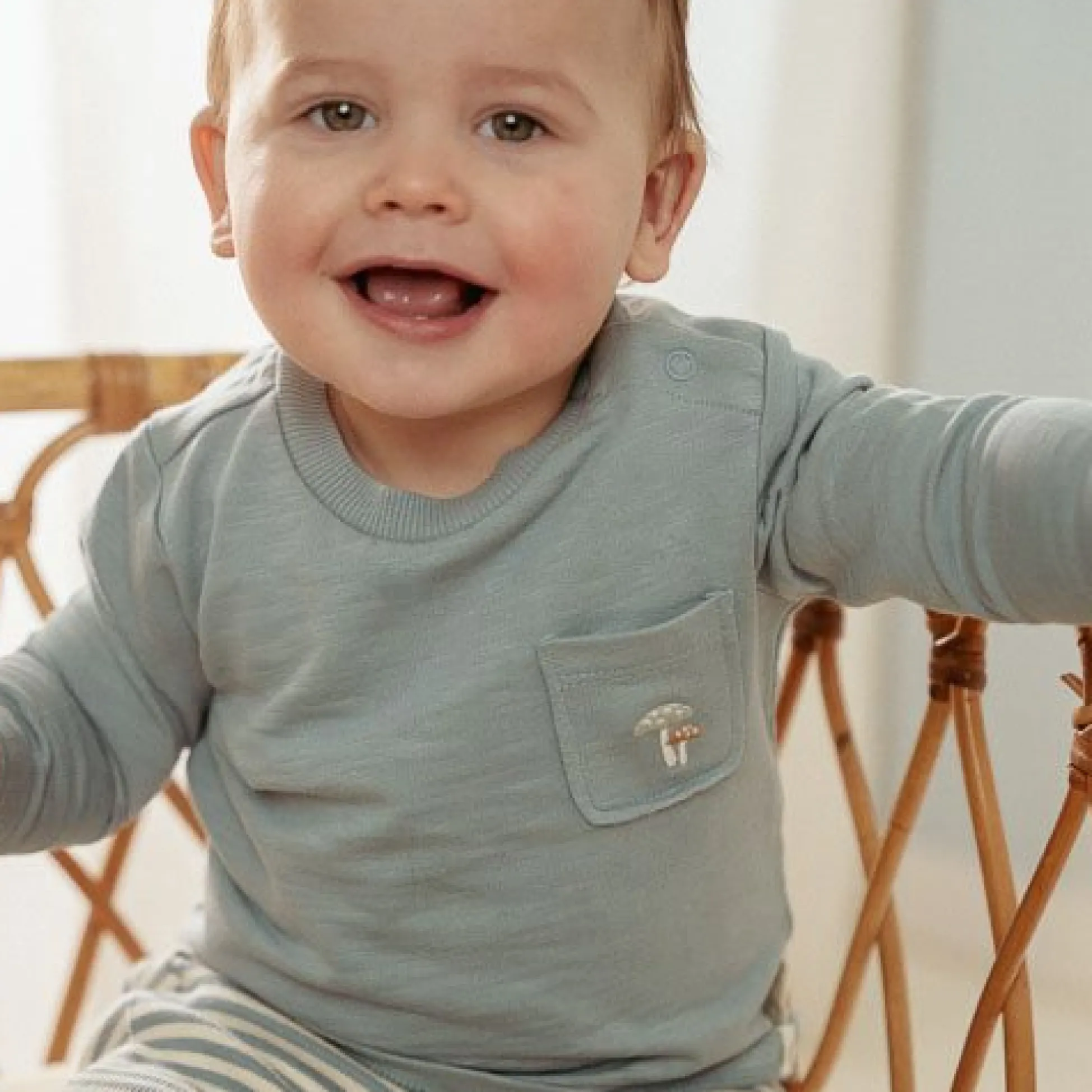Shirt long sleeve - Blue - Forest Friends