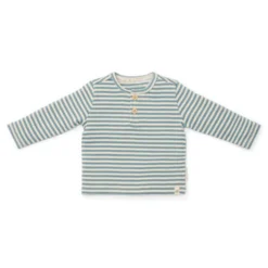 Shirt long sleeve - Blue - Forest Friends - Stripe