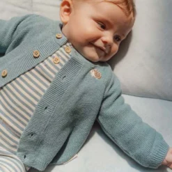 Shirt long sleeve - Blue - Forest Friends - Stripe