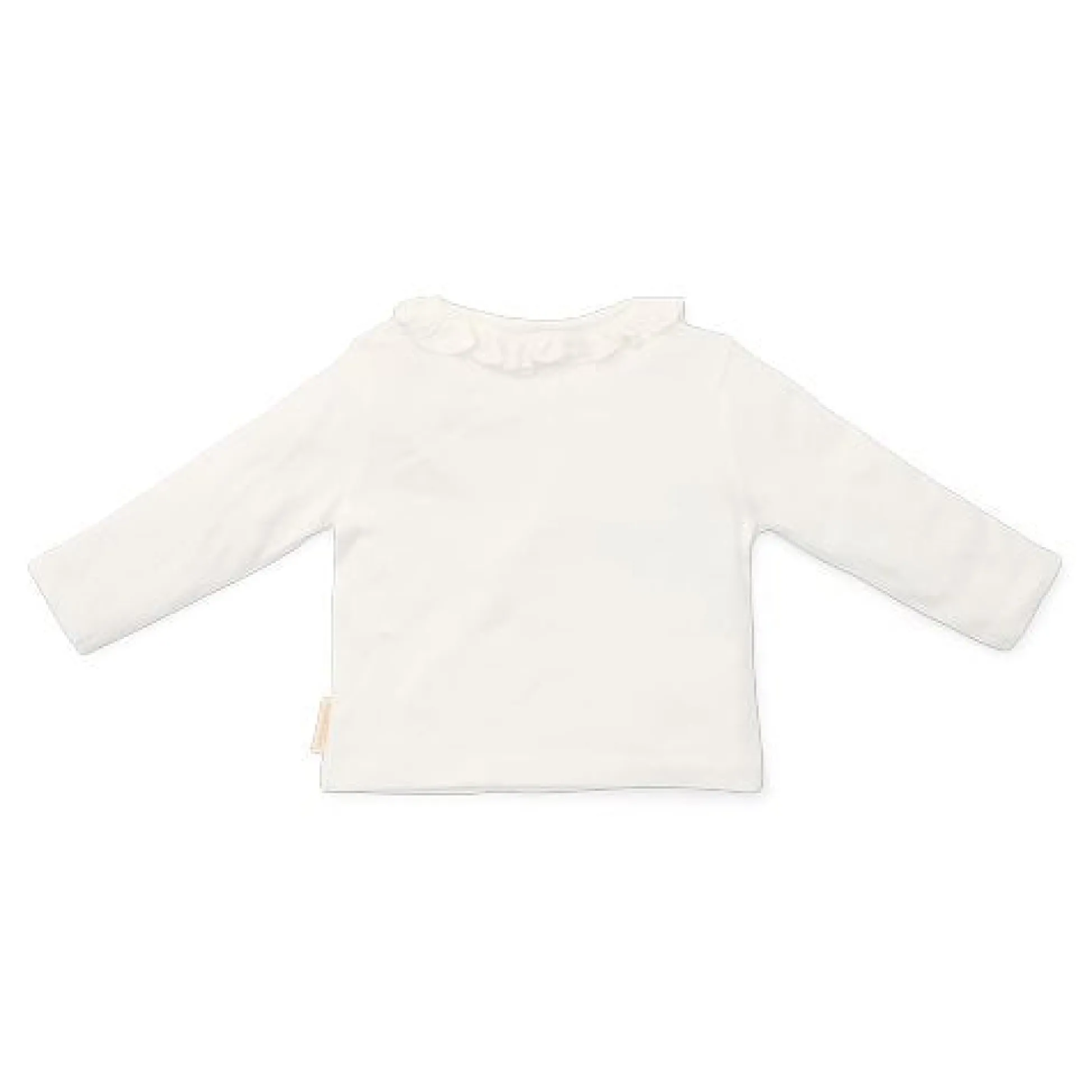 Shirt long sleeve - Ruffles - White - Fairy Garden