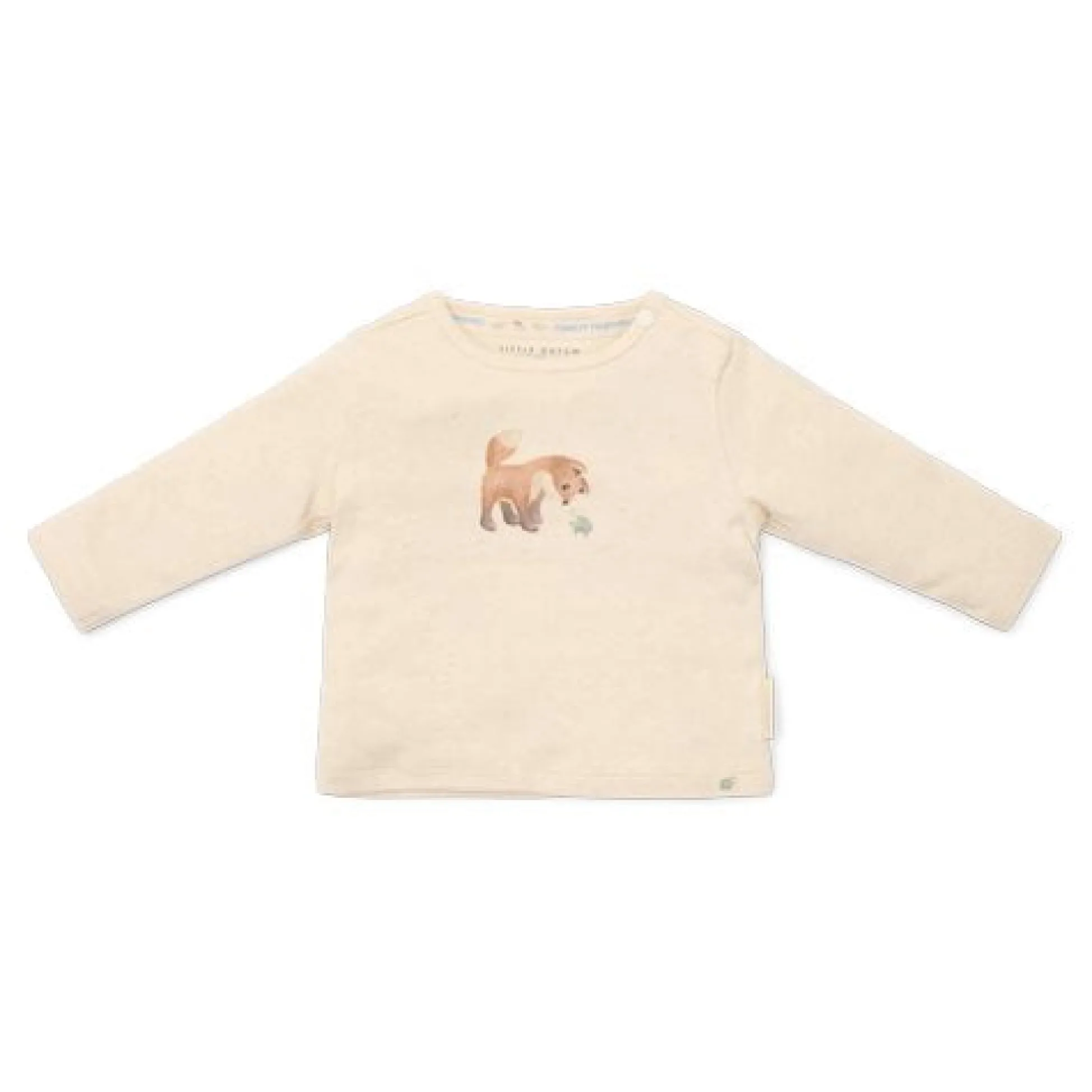 Shirt long sleeve - Sand - Forest Friends - Little Fox