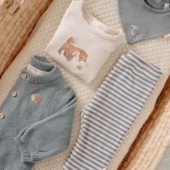 Shirt long sleeve - Sand - Forest Friends - Little Fox
